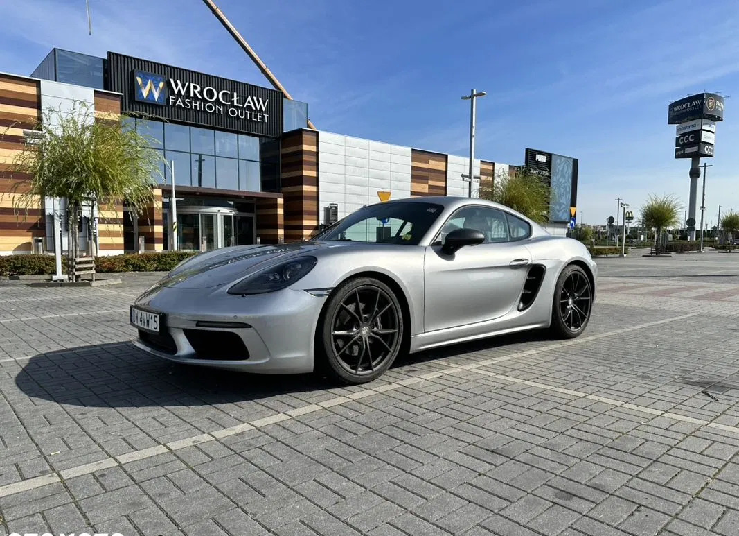 porsche 718 cayman pomorskie Porsche 718 Cayman cena 299000 przebieg: 23000, rok produkcji 2020 z Wrocław